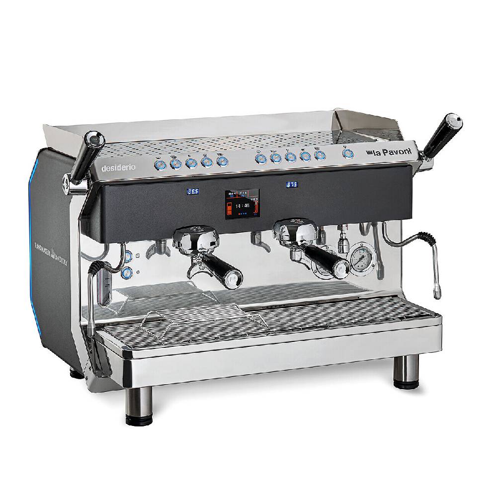 La Pavoni DESIDERIO VOLUMETRICA 2 GRUPPI NERA La Pavoni DESIDERIO VOLUMETRICA 2 GRUPPI NERA