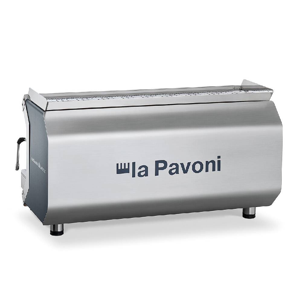 La Pavoni GENIALE VOLUMETRICA 3 GRUPPI NERA Presa