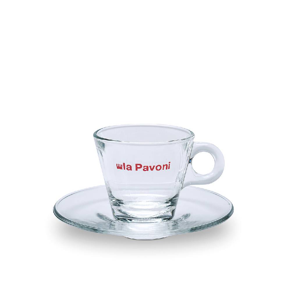La Pavoni SET 6 TAZZE CAFFE' IN VETRO Vendita Calda