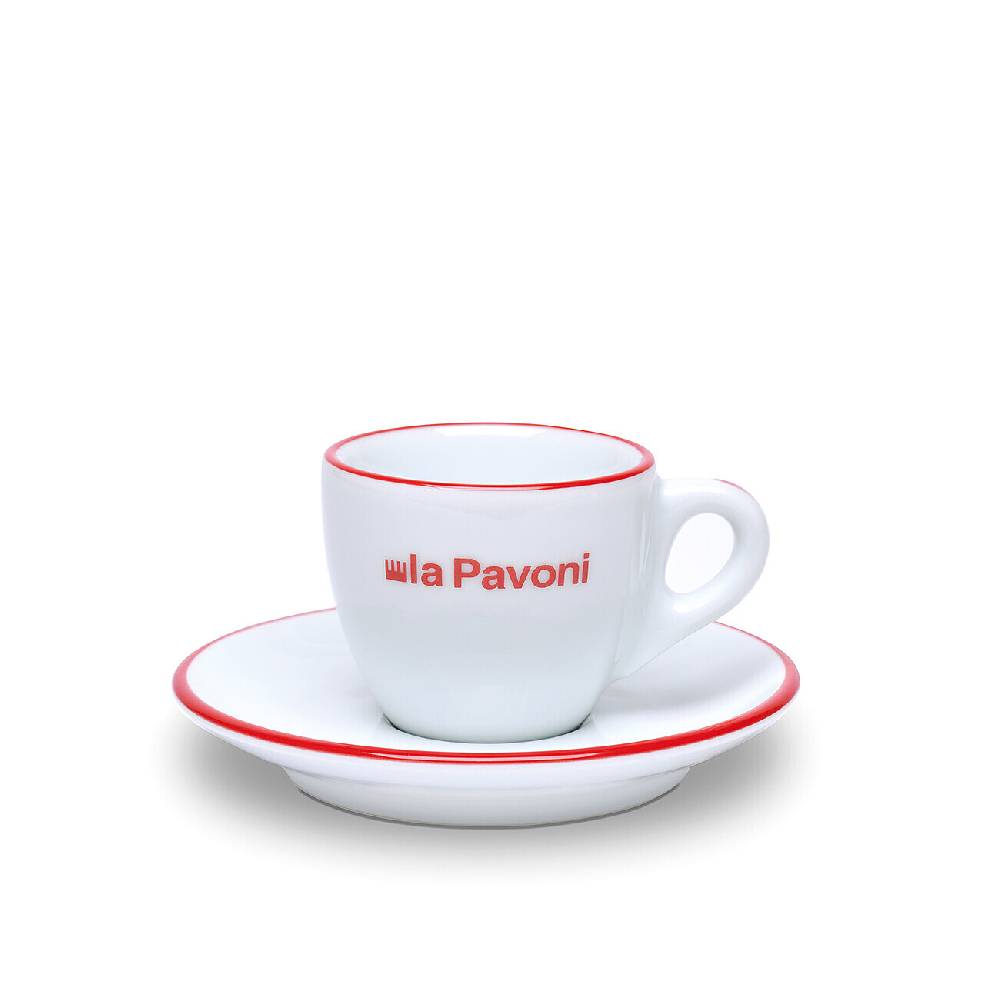 La Pavoni SET 2 TAZZE CAFFE' IN CERAMICA Italy
