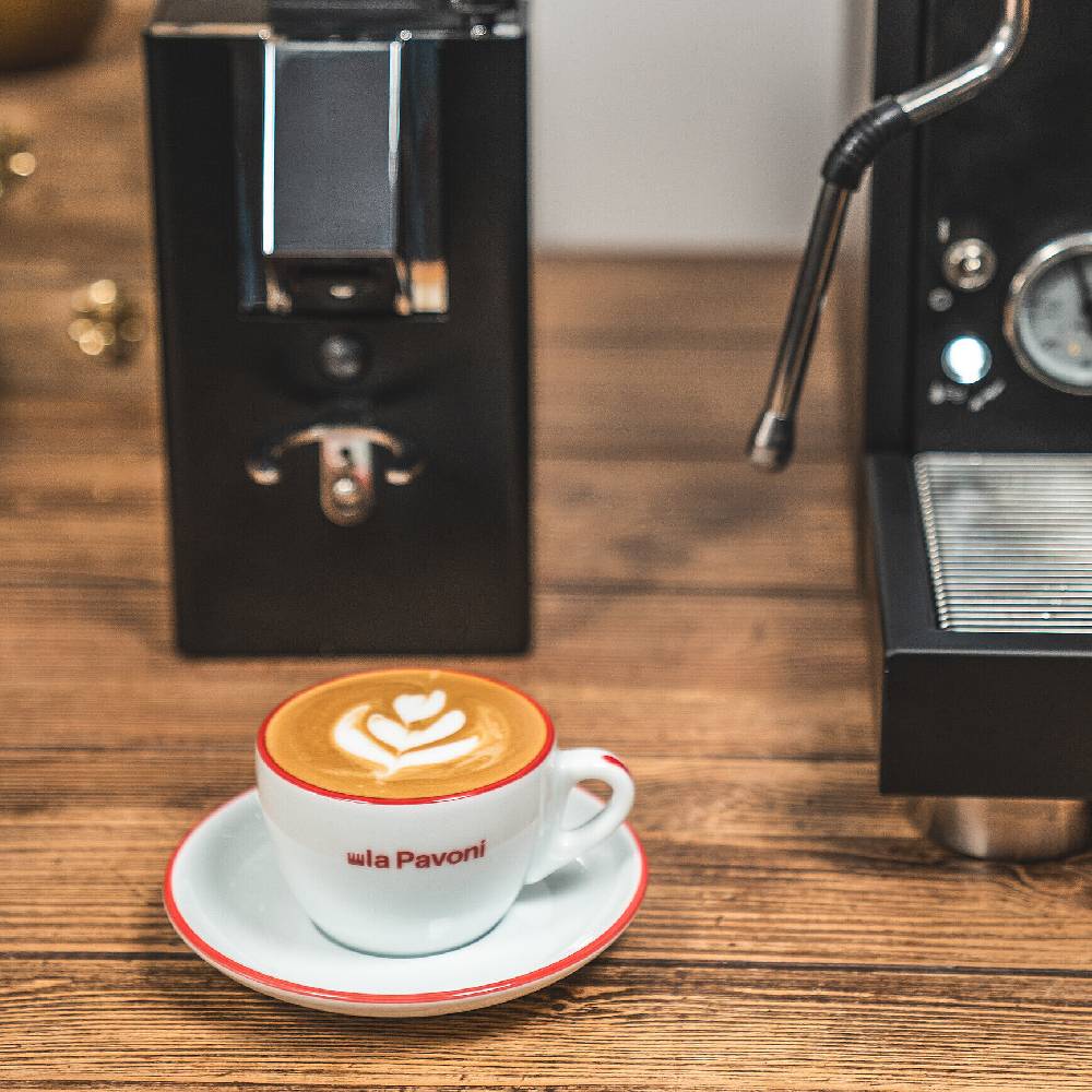 La Pavoni SET 2 TAZZE CAFFE' IN CERAMICA Italy