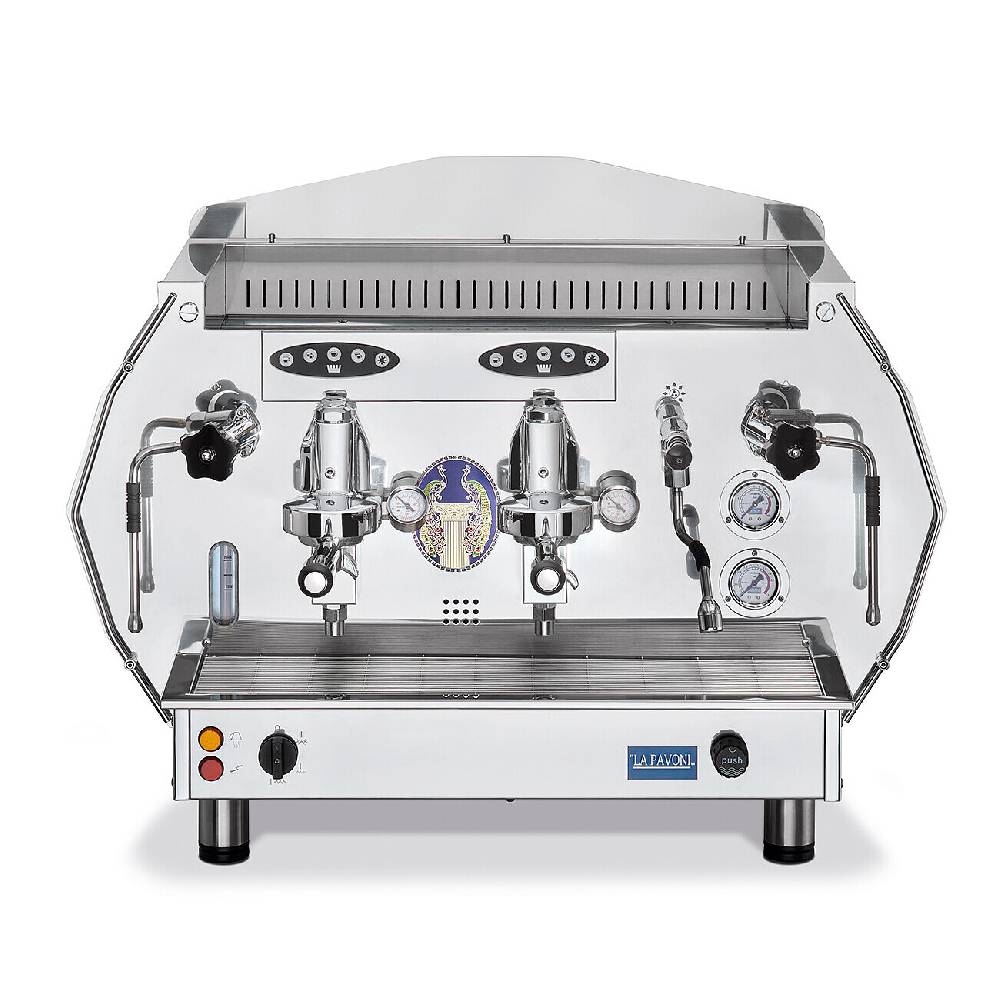 La Pavoni DIAMANTE E61 VOLUMETRICA 2 GRUPPI ORO Italia