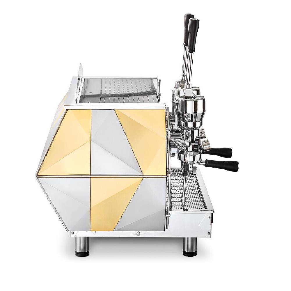 La Pavoni DIAMANTE LEVA 2 GRUPPI ORO In Linea