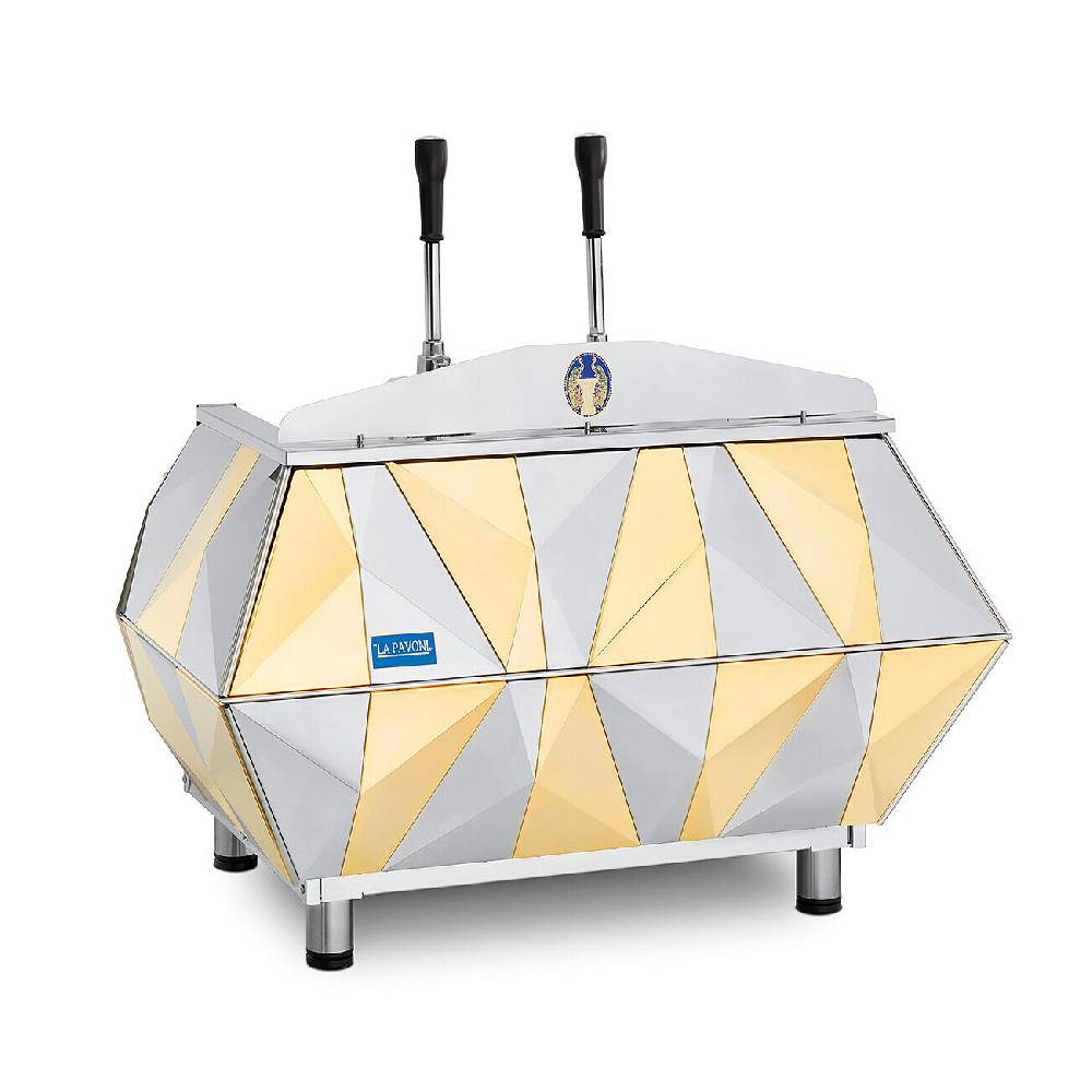La Pavoni DIAMANTE LEVA 2 GRUPPI ORO In Linea