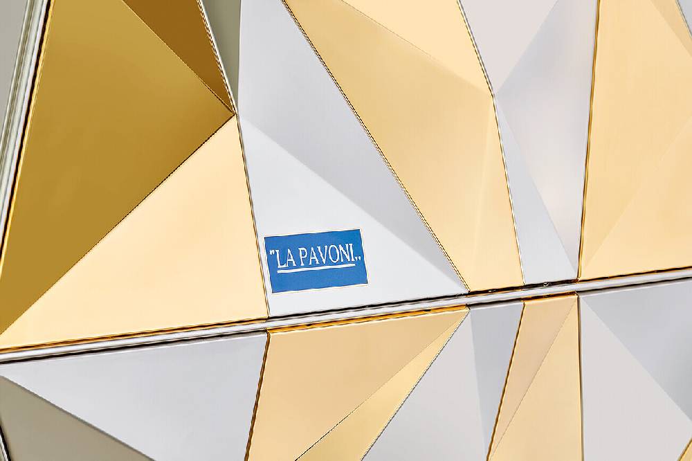 La Pavoni DIAMANTE LEVA 3 GRUPPI ORO Nuovo
