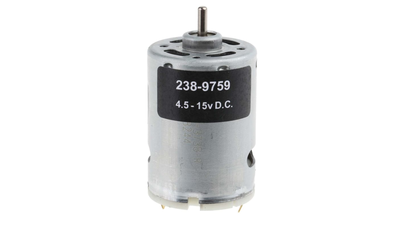 Rs-Online Motore c.c. RS PRO 4 5 → 15 V c.c. 21 2 W 13360 giri/min Novità