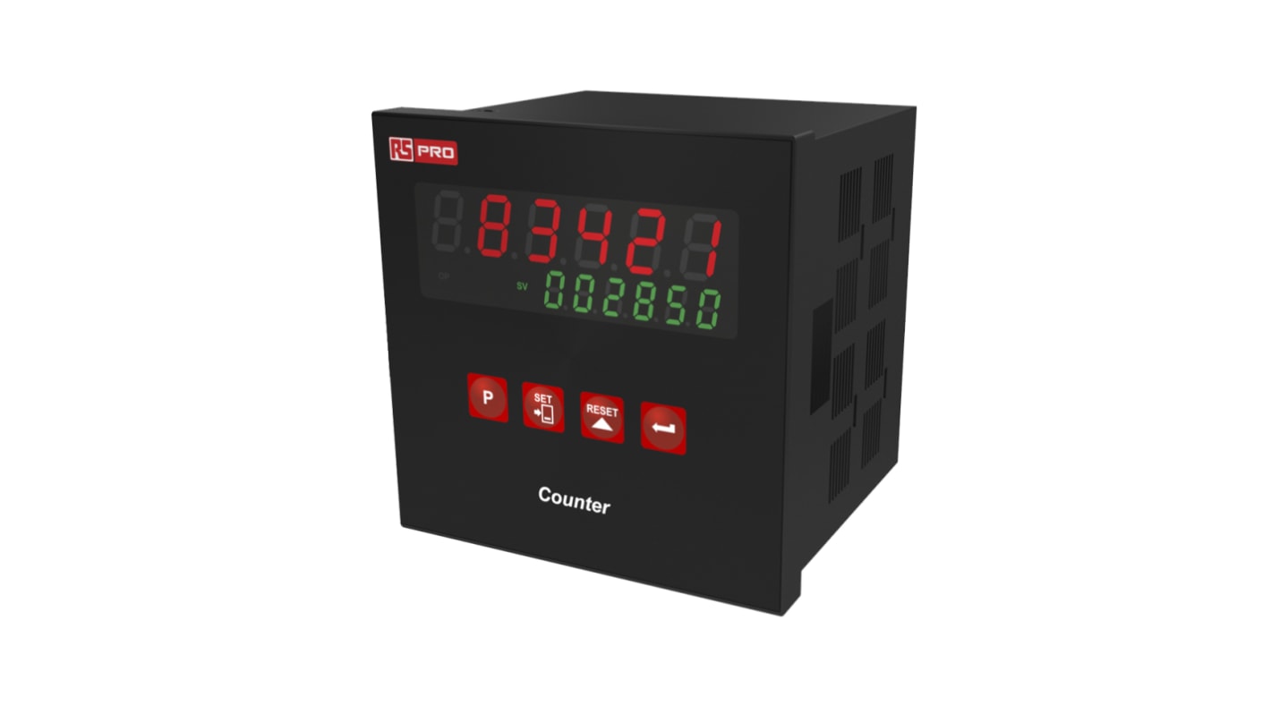 Rs-Online Contatore Meccanico RS PRO Secondi 20kHz display LED 6 cifre 24 V Online