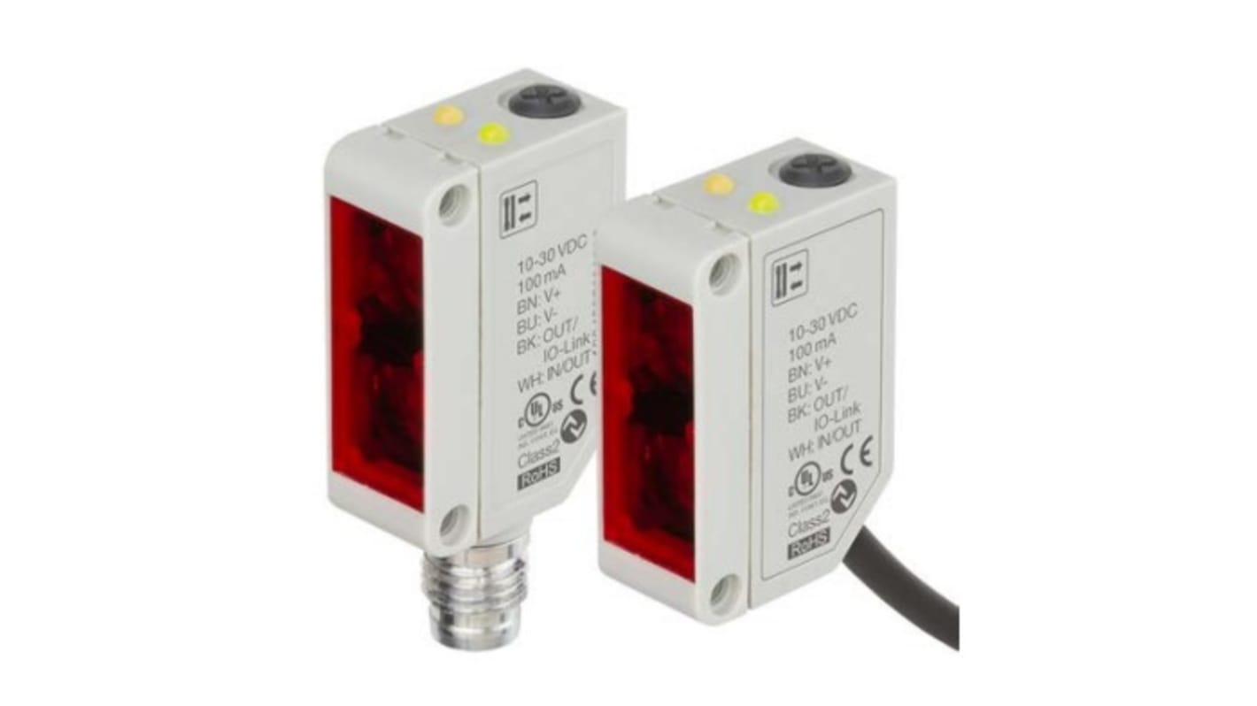 Rs-Online Sensore fotoelettrico Rettangolare RS PRO a soppressione di sfondo rilevamento 200 mm uscita NPN/PNP Offerta speciale