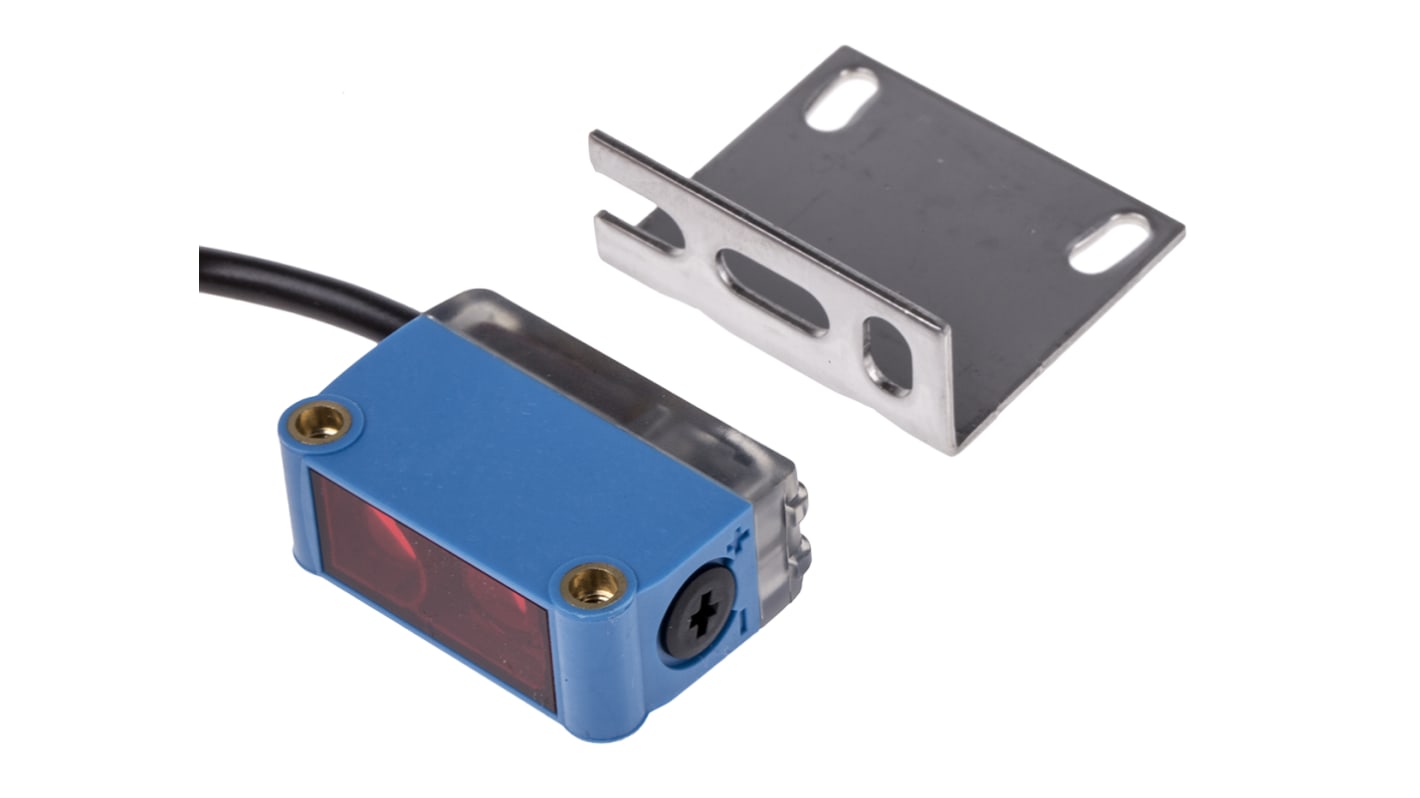 Rs-Online Sensore fotoelettrico Rettangolare RS PRO a soppressione di sfondo rilevamento 35 mm → 140 mm uscita NPN Offerta migliore