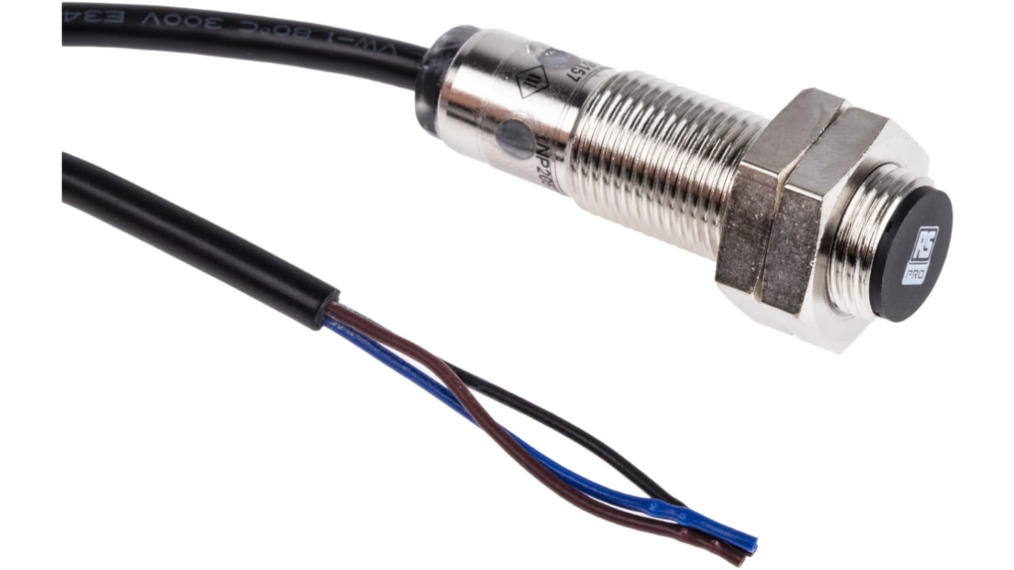 Rs-Online Sensore di prossimità Cilindro filettato RS PRO M12 rilevamento 4 mm 10 → 30 V c.c 50% di sconto con spedizione gratuita