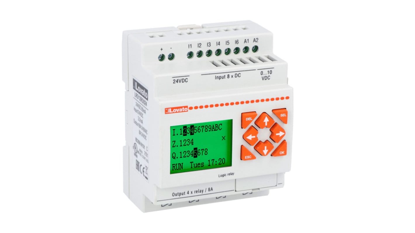 Rs-Online CPU PLC Lovato LRD ingressi: 8 uscite: 4 Black Friday Prezzi