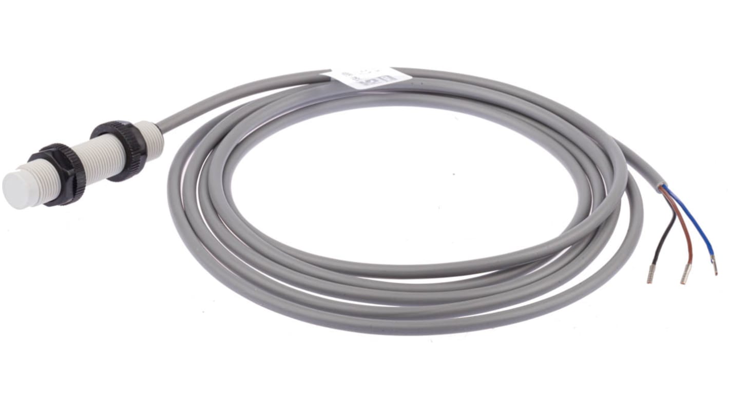 Rs-Online Sensore di prossimità Cilindro filettato RS PRO M12 rilevamento 4 mm 10 → 30 V c.c Rilascio limitato