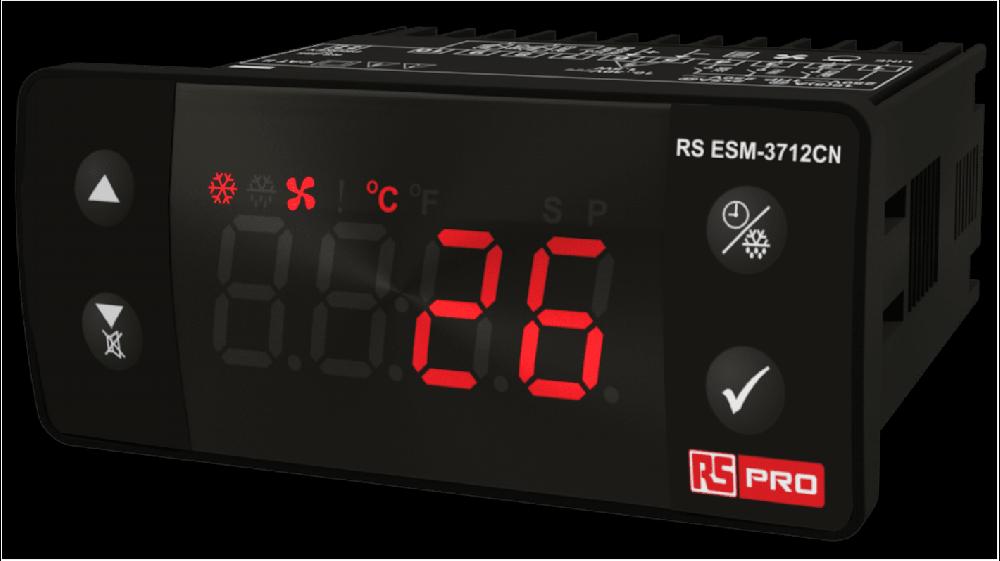 Rs-Online Regolatore di temperatura On/Off RS PRO 24 V 77 x 35mm 3 uscite Relè Super Saving Price