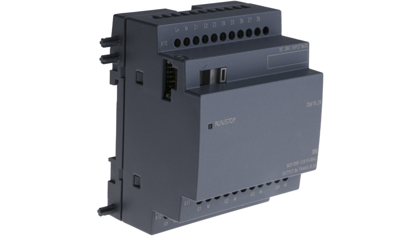 Rs-Online Modulo I/O Siemens LOGO ingressi: 8 uscite: 8 Trasporto libero internazionale