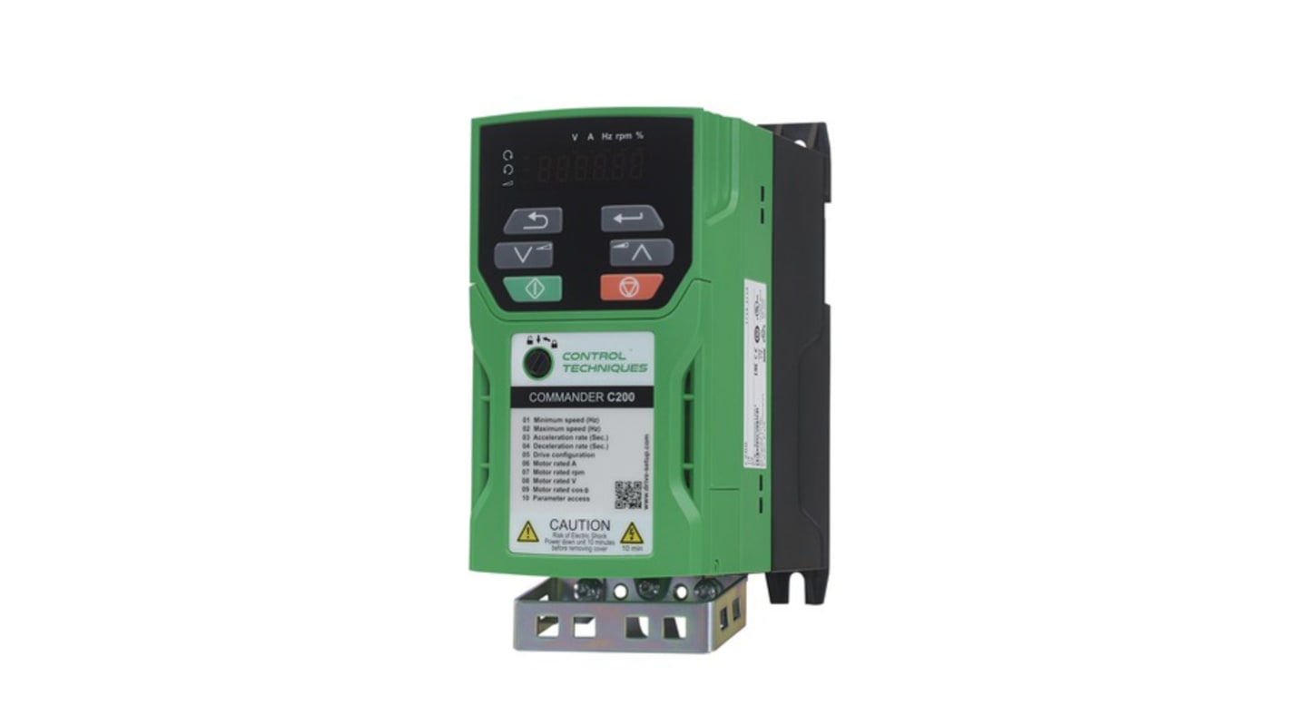 Rs-Online Inverter Control Techniques 0 75 kW 200 → 240 V c.a. 1 fase 0 → 550Hz Cyber Monday