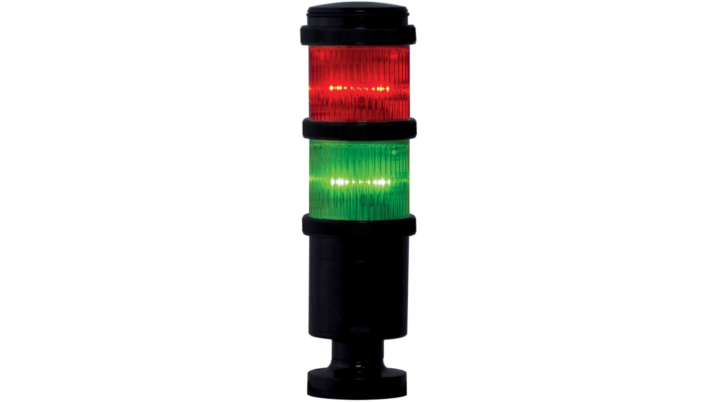 Rs-Online Torretta di segnalazione RS PRO 240 V c.a. LED lenti Rosso/Verde Prezzo Ridotto