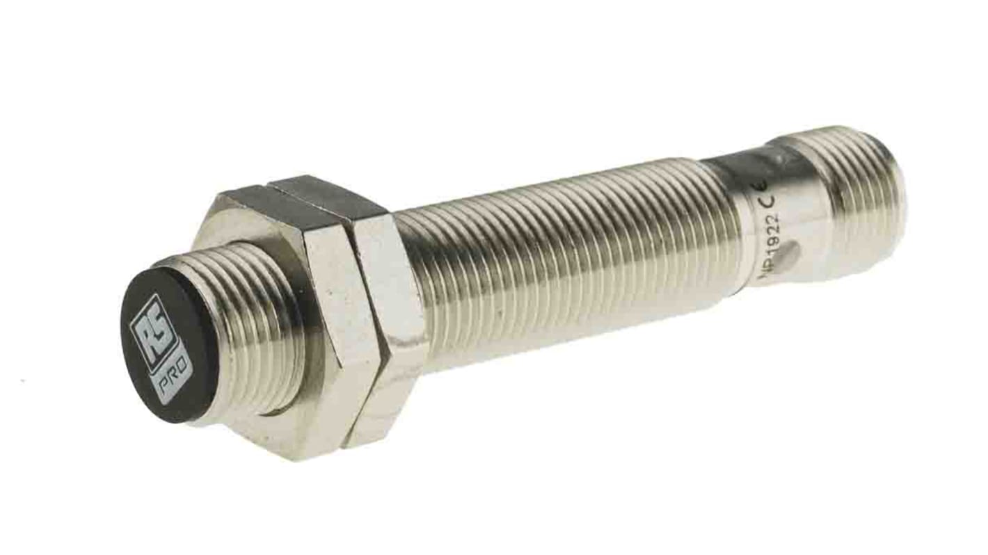 Rs-Online Sensore di prossimità Cilindro filettato RS PRO M12 rilevamento 2 mm 10 → 30 V c.c Offerta natalizia