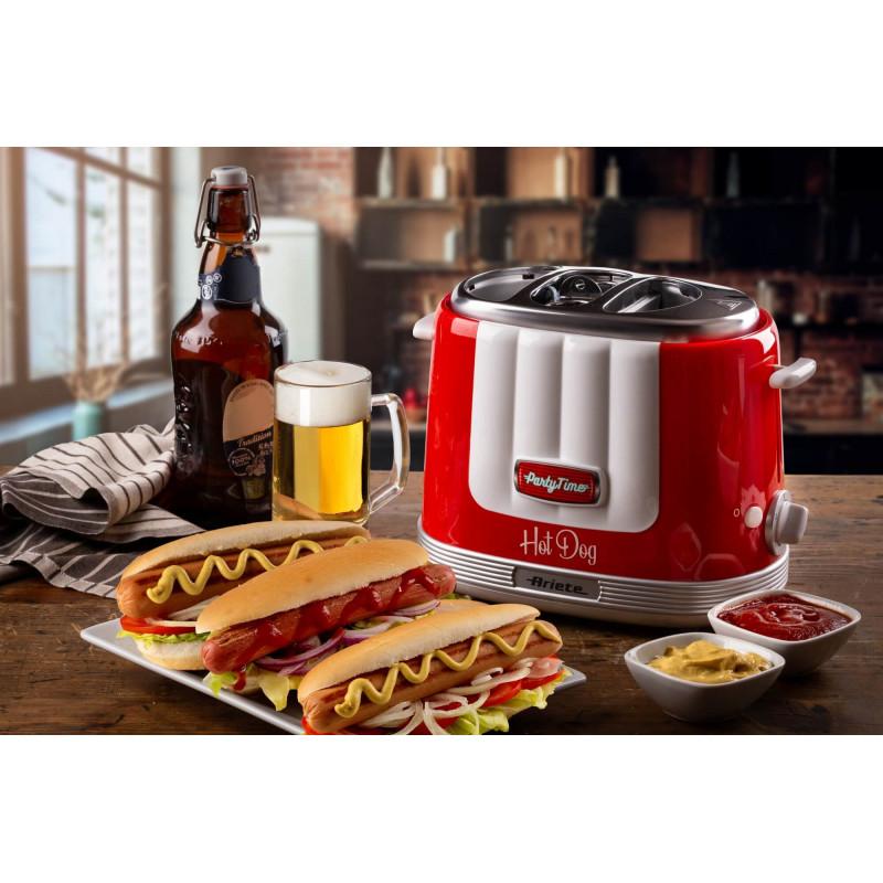 Ariete MACCHINA PER WURSTEL E PANINI ROSSO Shopping Online