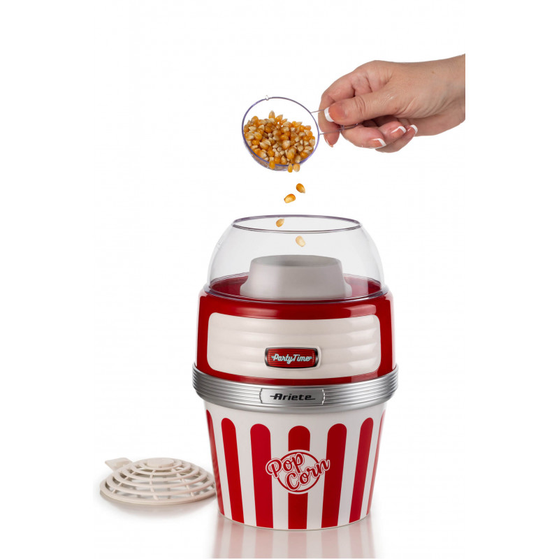 Ariete MACCHINA PER POP CORN CON CIOTOLA ESTRAIBILE ROSSO Novità