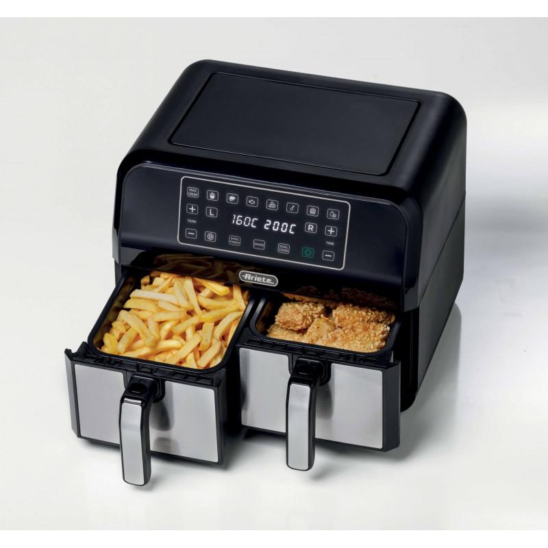 Ariete FRIGGITRICE AD ARIA CON DOPPIO CESTELLO CON FUNZIONE MAX CRISP Saldi