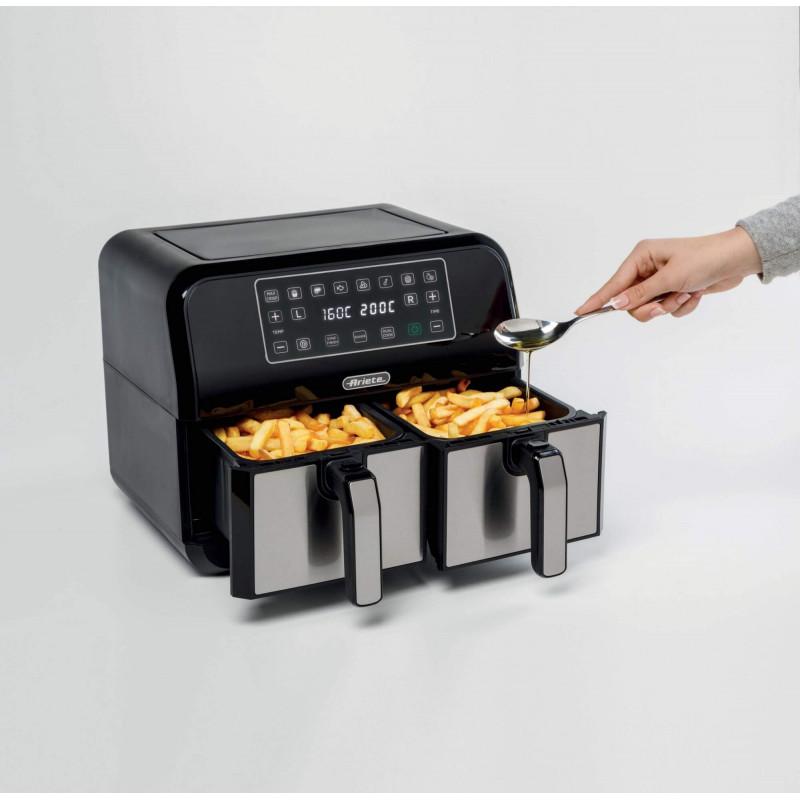 Ariete FRIGGITRICE AD ARIA CON DOPPIO CESTELLO CON FUNZIONE MAX CRISP Saldi
