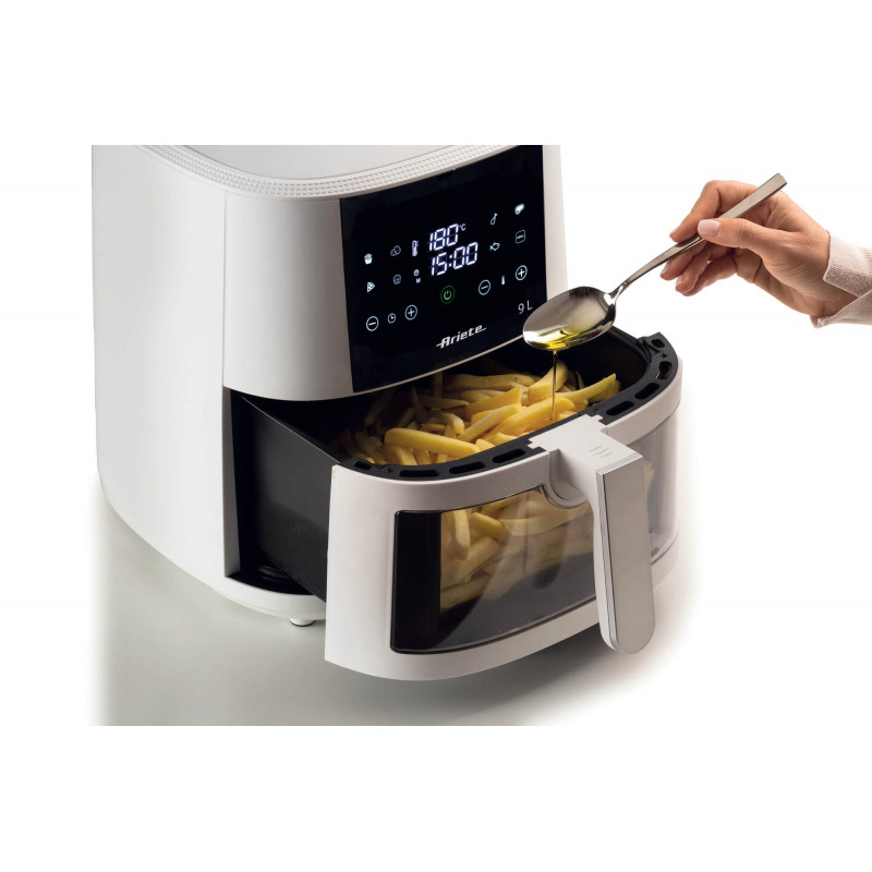 Ariete FRIGGITRICE AD ARIA CON CESTELLO TRASPARENTE Spedizione gratuita