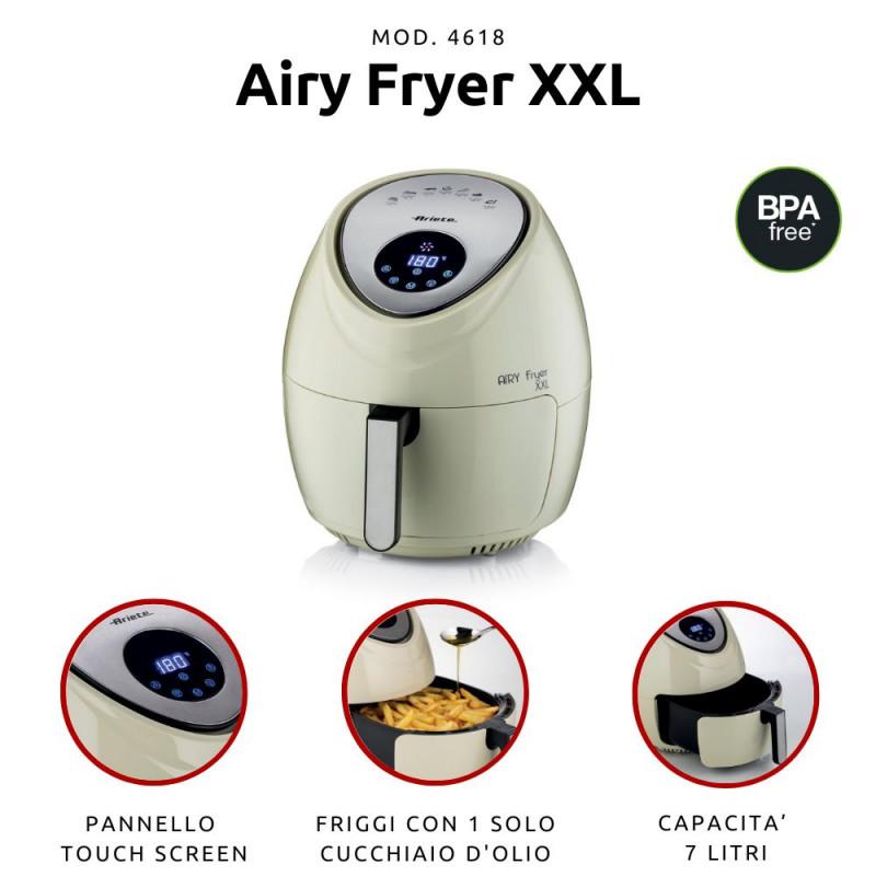 Ariete FRIGGITRICE AD ARIA XXL DA 7 LITRI BEIGE Vendita
