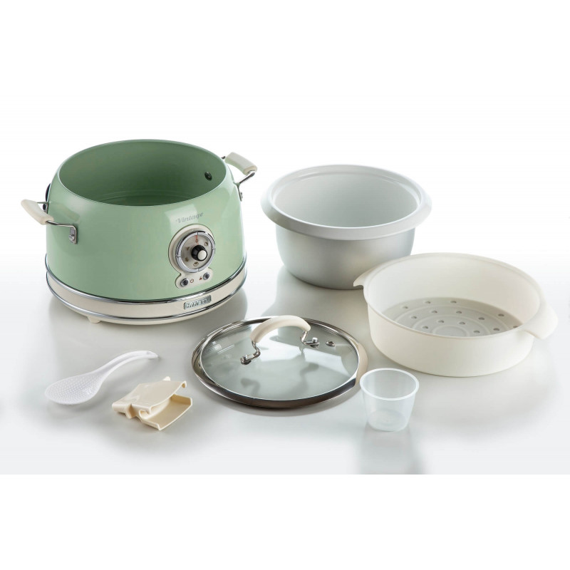 Ariete CUOCIRISO ELETTRICO E SLOW COOKER VERDE Soddisfazione Garantita