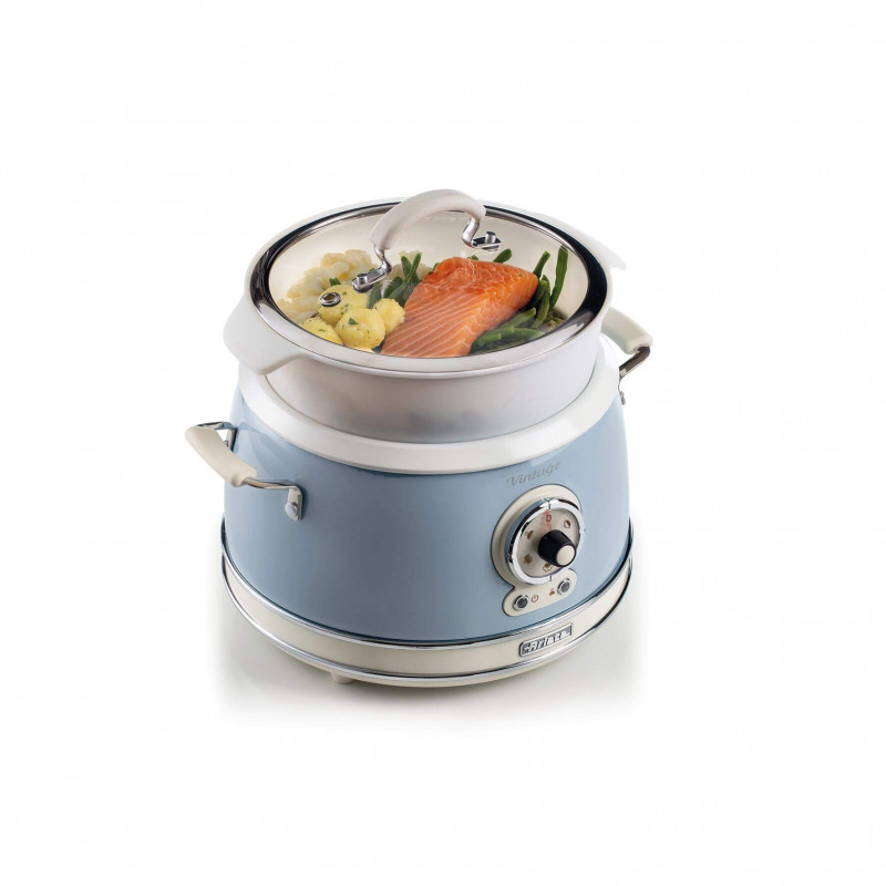 Ariete CUOCIRISO ELETTRICO E SLOW COOKER CELESTE Qualità Garantita