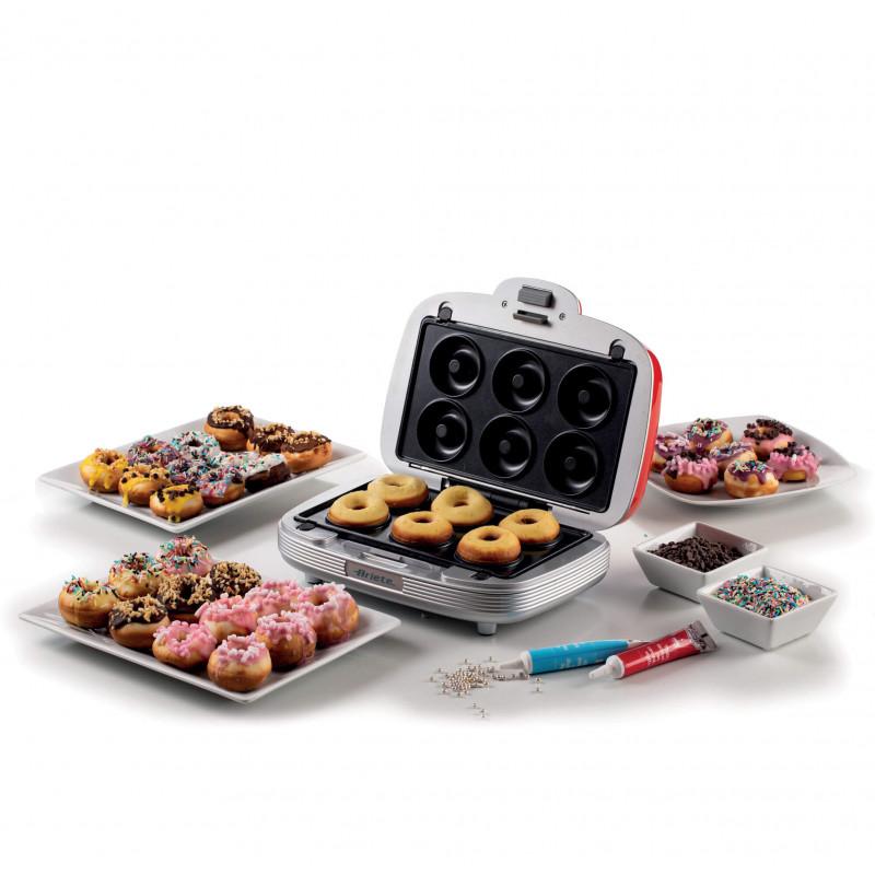 Ariete PIASTRA ELETTRICA PER MUFFIN DONUTS E SANDWICHES ROSSO Consegna Veloce