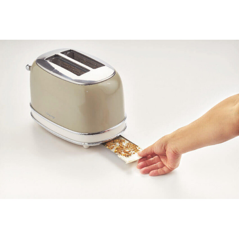 Ariete TOSTAPANE 2 FETTE VINTAGE BEIGE Vendita Calda