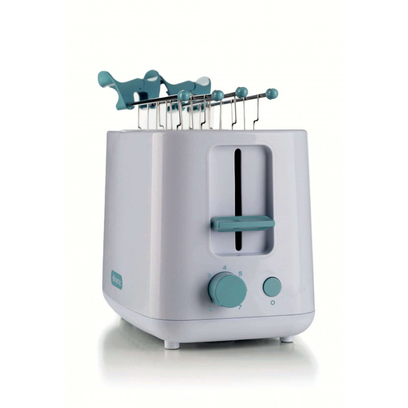 Ariete TOSTAPANE BREAKFAST BIANCO &AMP; CELESTE Nuova