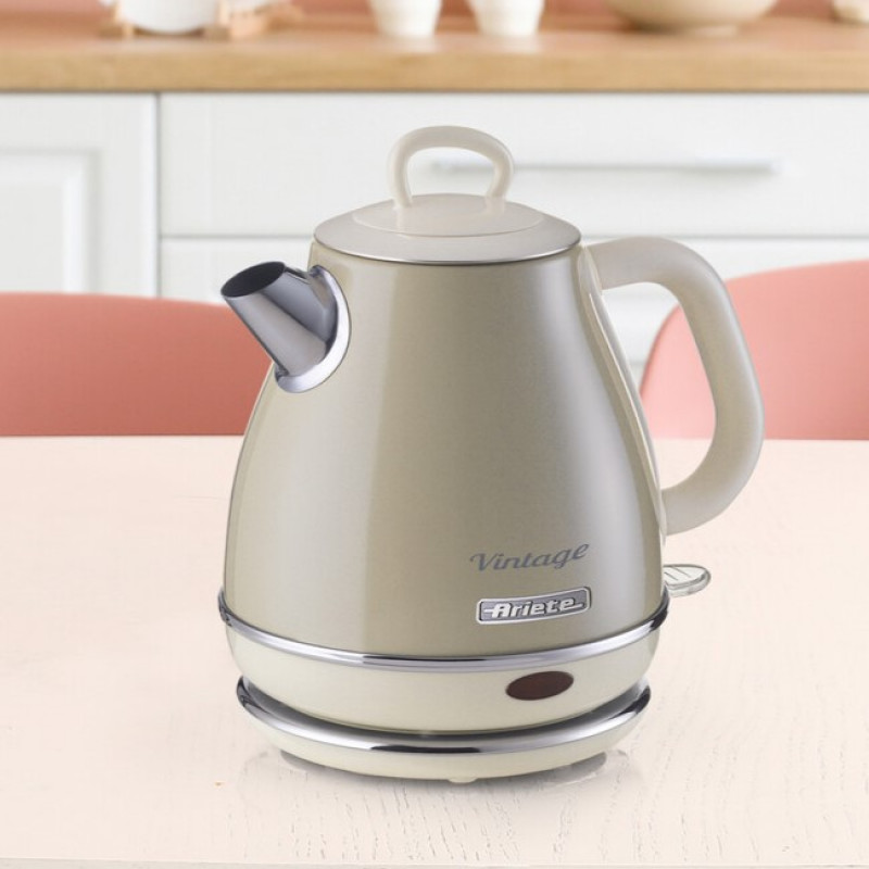 Ariete BOLLITORE ELETTRICO 1 LITRO VINTAGE BEIGE Negozi Online