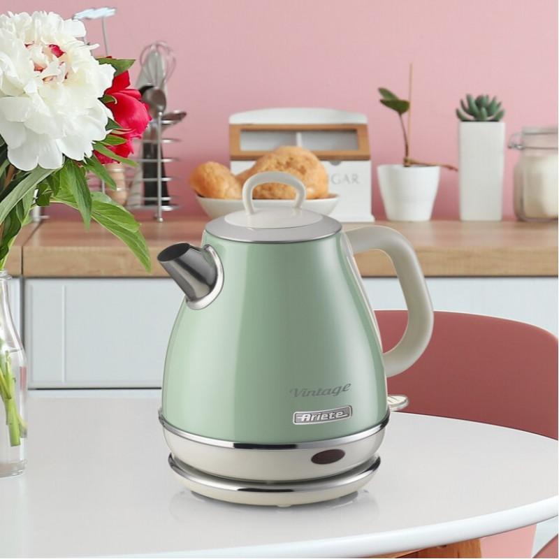 Ariete BOLLITORE ELETTRICO 1 LITRO VINTAGE VERDE Acquista Ora