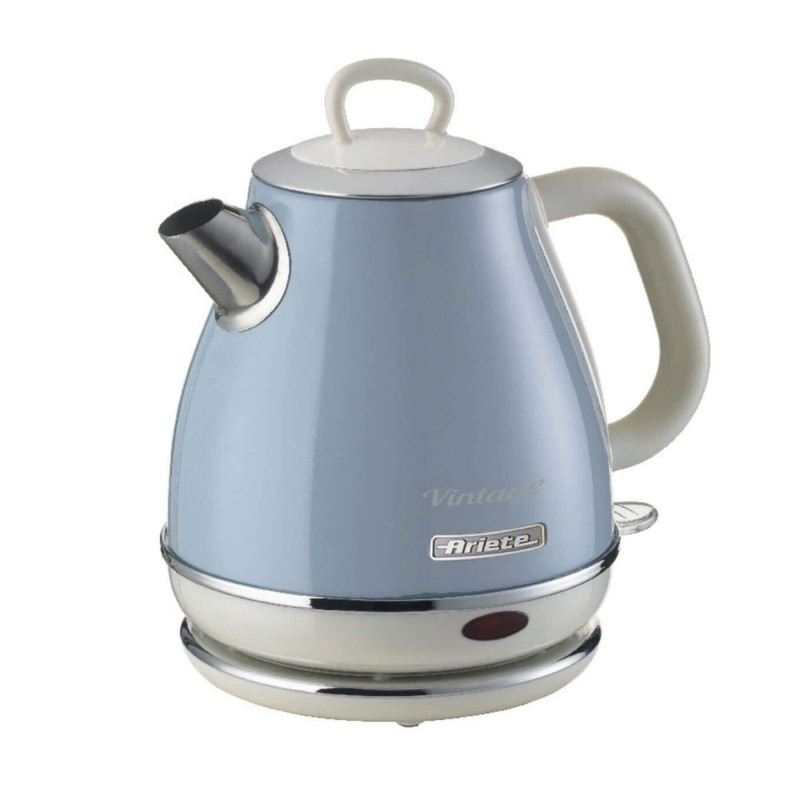 Ariete BOLLITORE ELETTRICO 1 LITRO VINTAGE CELESTE Consegna Veloce