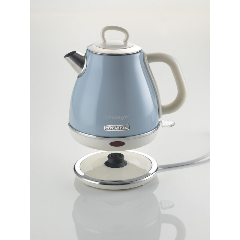 Ariete BOLLITORE ELETTRICO 1 LITRO VINTAGE CELESTE Consegna Veloce