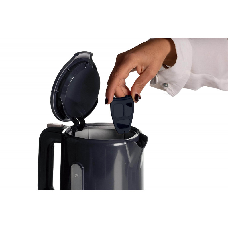 Ariete BOLLITORE ELETTRICO 1 7L BREAKFAST GRIGIO SCURO &AMP; TORTORA Sottocosto