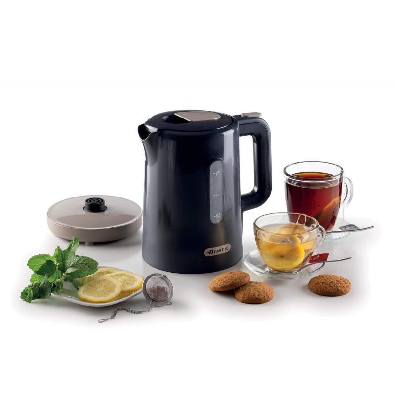 Ariete BOLLITORE ELETTRICO 1 7L BREAKFAST GRIGIO SCURO &AMP; TORTORA Sottocosto