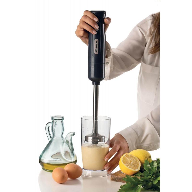 Ariete FRULLATORE A IMMERSIONE CON TRITATUTTO GRIGIO SCURO &AMP; TORTORA Economico