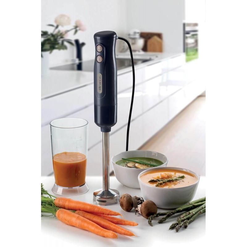 Ariete FRULLATORE A IMMERSIONE CON LAMA IN ACCIAIO INOX GRIGIO SCURO &AMP; TORTORA Outlet