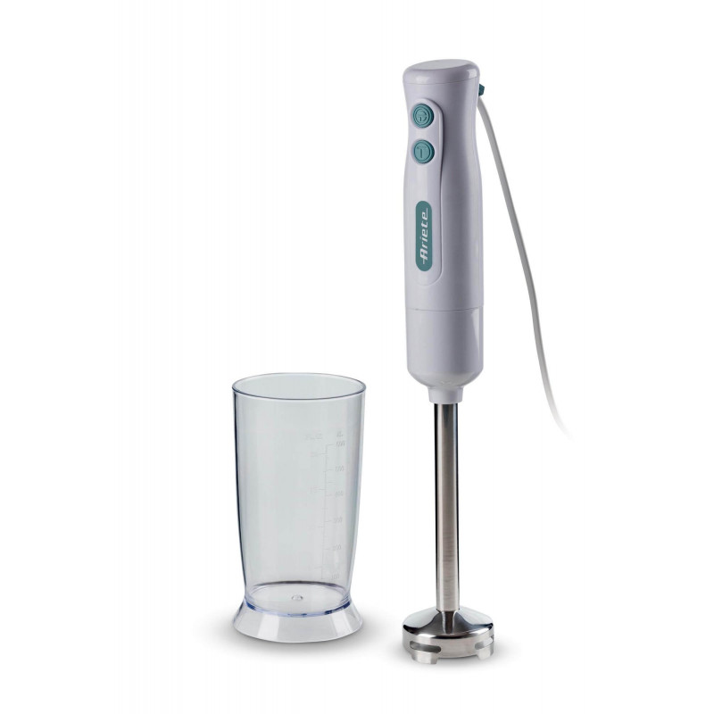 Ariete FRULLATORE A IMMERSIONE CON LAMA IN ACCIAIO INOX BIANCO &AMP; CELESTE In Vendita