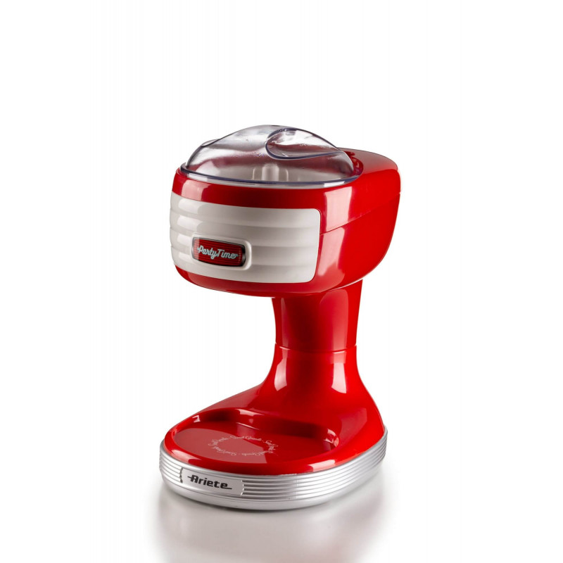 Ariete MACCHINA TRITAGHIACCIO PER GRANITA E COCKTAIL ROSSO Saldi Di Fabbrica