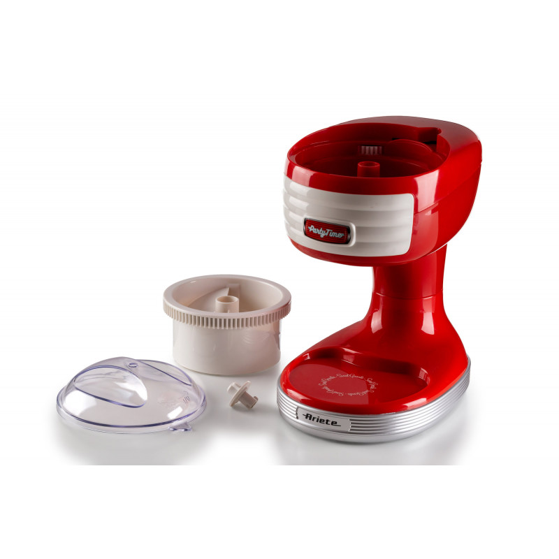 Ariete MACCHINA TRITAGHIACCIO PER GRANITA E COCKTAIL ROSSO Saldi Di Fabbrica
