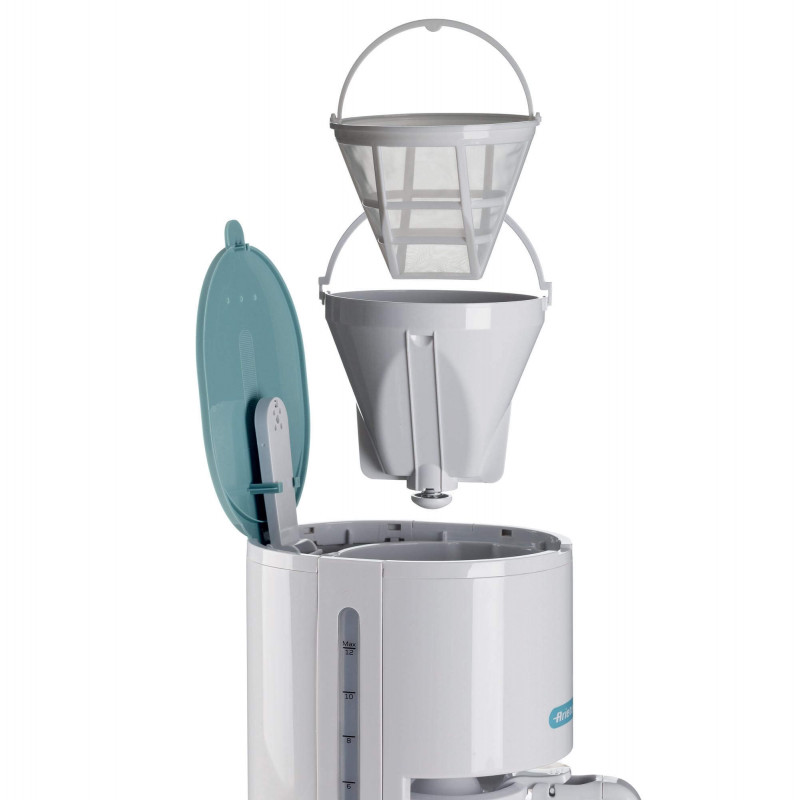 Ariete MACCHINA PER CAFFè AMERICANO BIANCO &AMP; CELESTE Nuovo