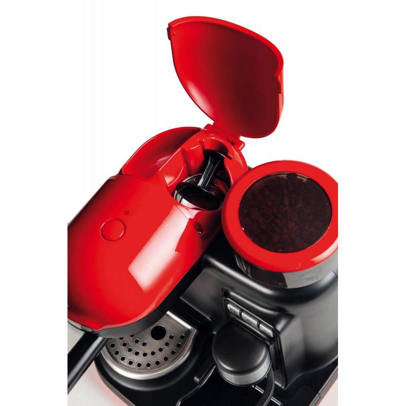 Ariete MACCHINA PER CAFFè ESPRESSO CON MACINACAFFè MODERNA ROSSO Rilascio limitato