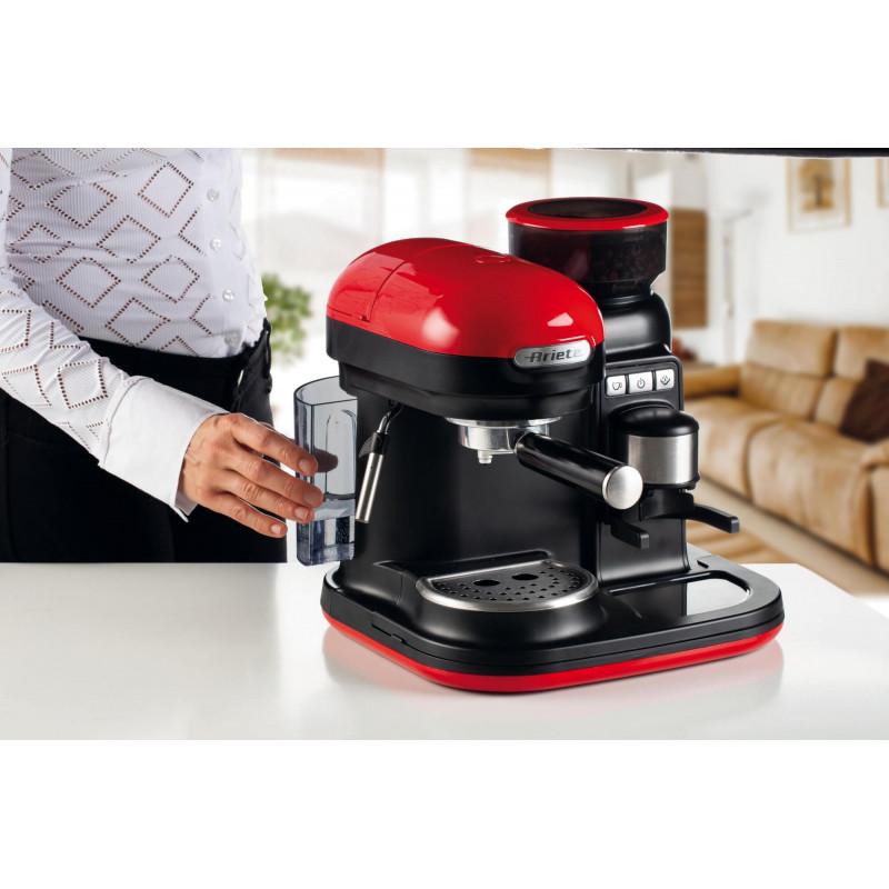 Ariete MACCHINA PER CAFFè ESPRESSO CON MACINACAFFè MODERNA ROSSO Rilascio limitato
