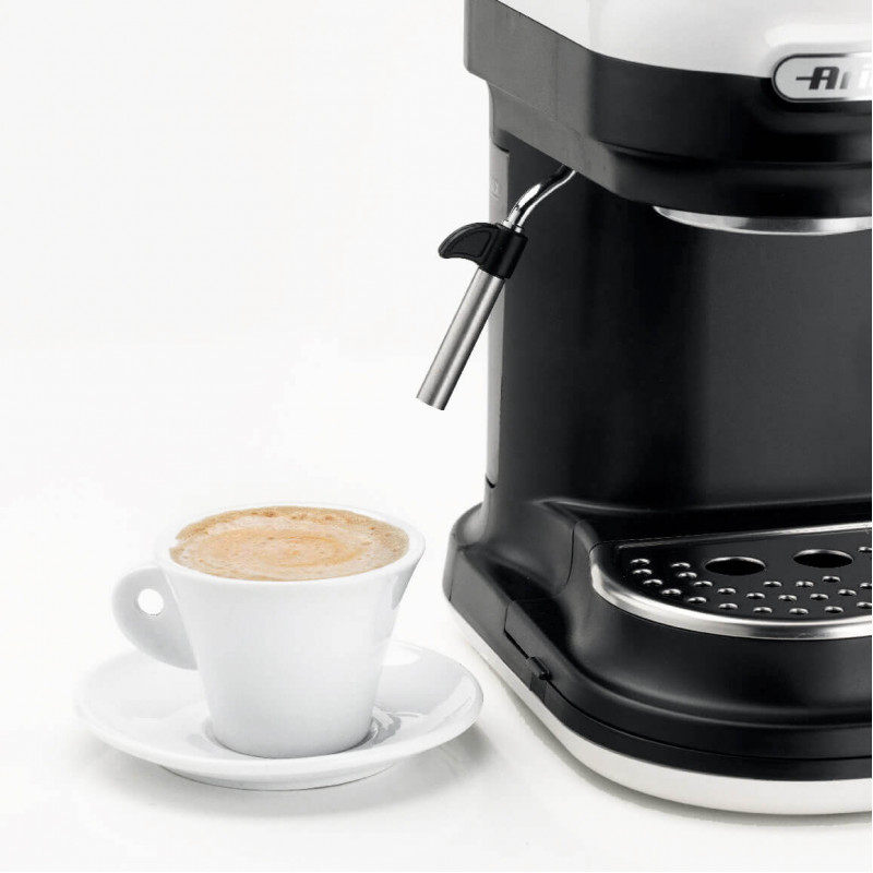 Ariete MACCHINA PER CAFFè ESPRESSO CON MACINACAFFè MODERNA BIANCO Ultimi tre giorni
