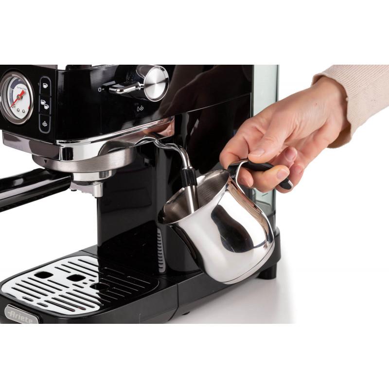 Ariete MACCHINA DA CAFFè ESPRESSO IN METALLO CON MANOMETRO NERO Fino al 55% di sconto