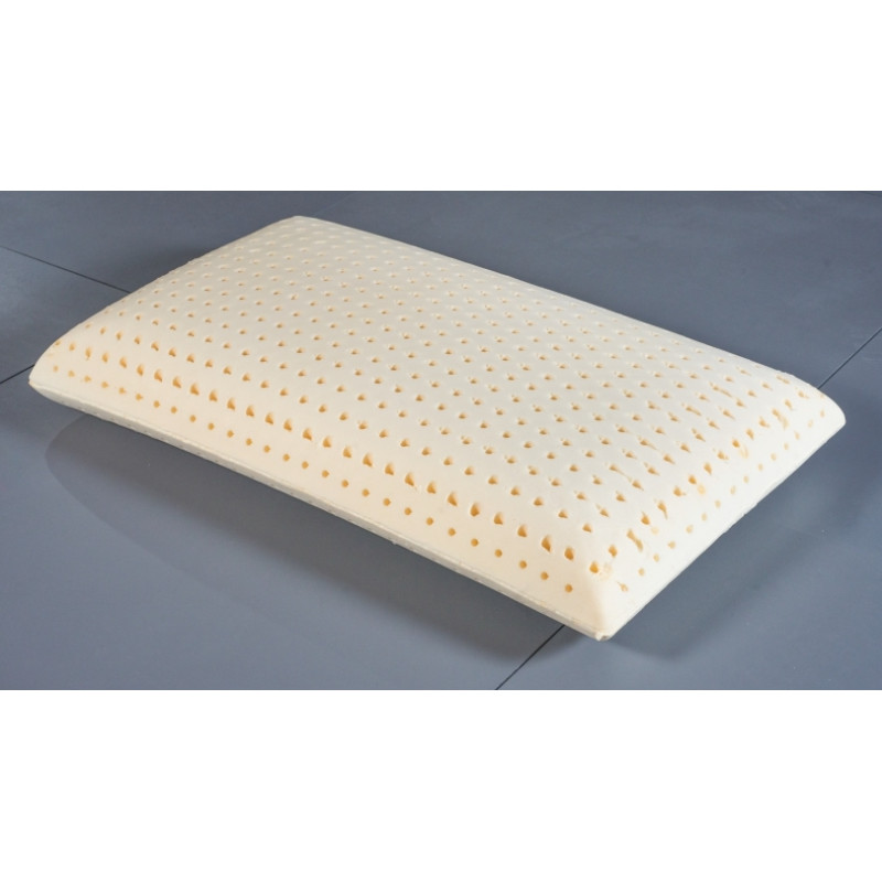 Cuscino LATTEX AIR Guanciale in Lattice Traspirante Jersey Cotone Anallergico In Saldo