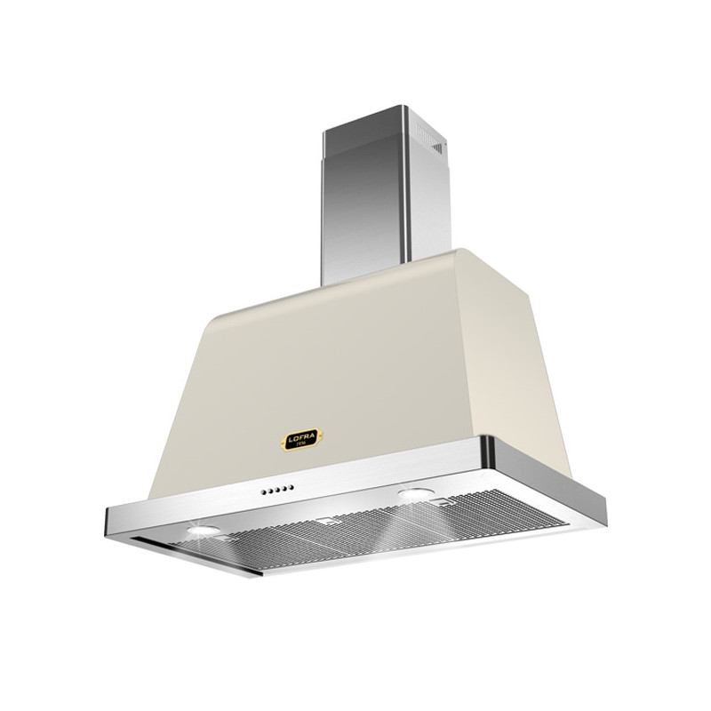Lofra Dolcevita 60 Cappa aspirante a parete Avorio Acciaio inox 800 m³/h A Vendite Flash